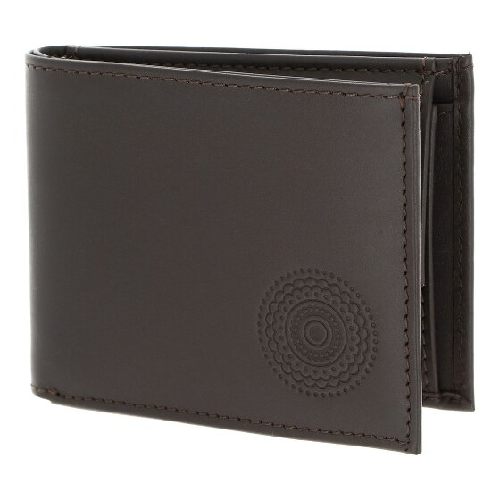 oxmox Leather Cartera Bloqueo RFID Piel natural 11 cm