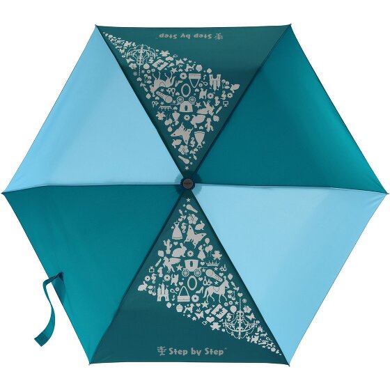 Step by Step Paraguas de bolsillo para niños con efecto de lluvia mágica 22,5 cm