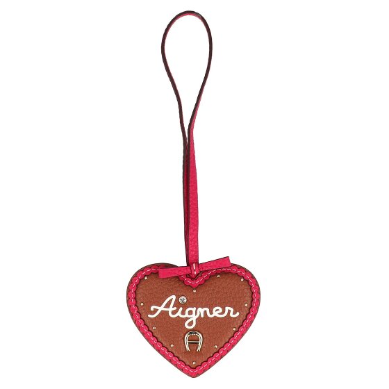 AIGNER Bolsa de moda etiqueta de cuero 8 cm