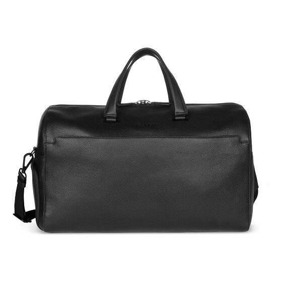 bugatti Black Bolsa de viaje Weekender Piel 50 cm