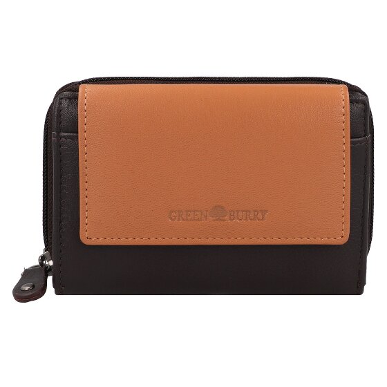 Greenburry Nappa Cartera Protección RFID Piel 14 cm