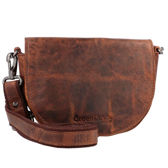 Greenland Nature Montana Bolso de hombro de cuero 21 cm