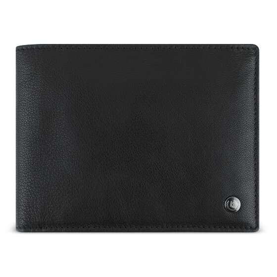 bugatti Black Magic Cartera Protección RFID Piel 12 cm