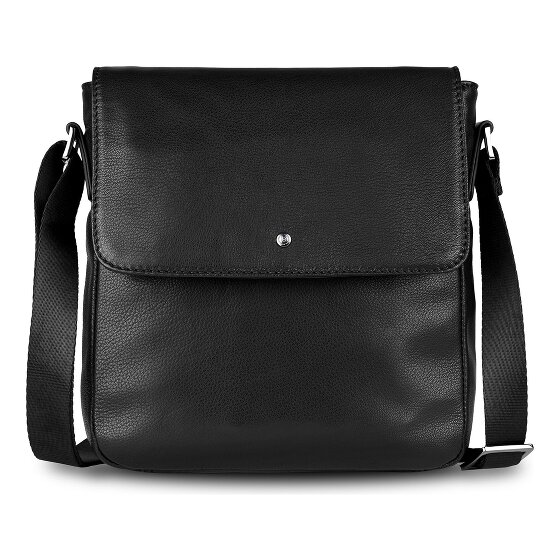 bugatti Black Magic Bolsa de hombro Piel 22 cm