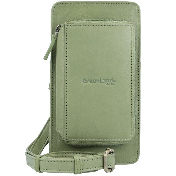 Greenland Nature Nature Bolsa suave para móvil Cartera cuero 11 cm
