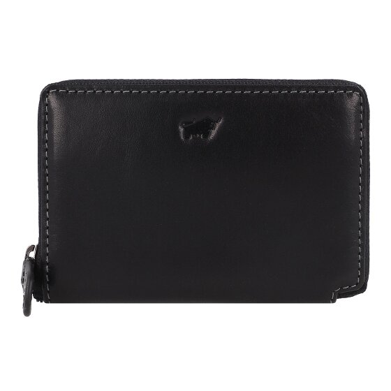 Braun Büffel Arezzo Estuche para tarjetas de crédito Protección RFID Piel 11.5 cm