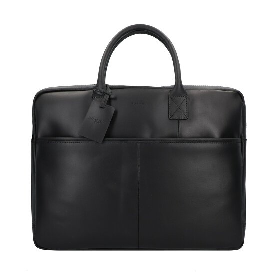 Burkely Maletín Vintage Max Piel 44 cm Compartimento para portátil