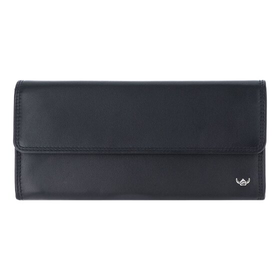 Golden Head Polo Carnet de identidad Bloqueo RFID Piel natural 19.5 cm