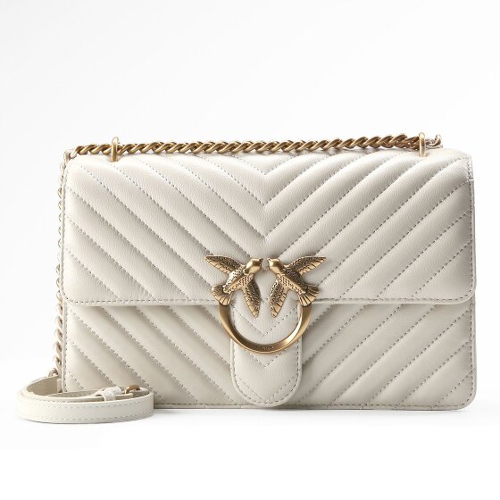 PINKO Love One Bolsa de hombro Piel 26.5 cm
