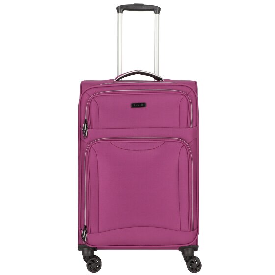 d&n Travel Line 9204 4 ruedas Carrito M 66 cm con pliegue de expansión