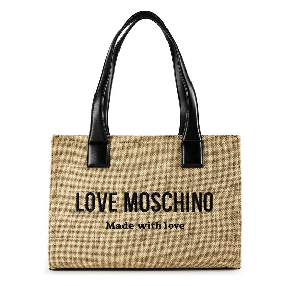Love Moschino Cargo Canvas Bolsa de compras 35 cm