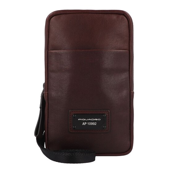 Piquadro Funda de cuero para teléfono móvil Harper 12 cm