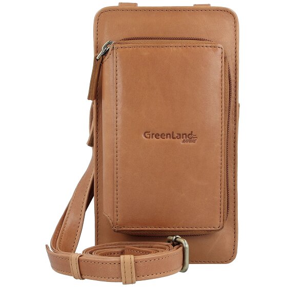 Greenland Nature Nature Bolsa suave para móvil Cartera cuero 11 cm