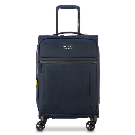 Delsey Paris Brochant 3 4 ruedas Carro de la cabina 55 cm con pliegue de expansión