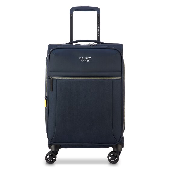 Delsey Paris Brochant 3 4 ruedas Carro de la cabina 55 cm con pliegue de expansión
