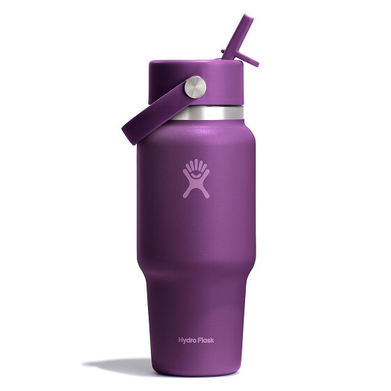 Hydro Flask Hydration Travel Bottle Flex Straw Cap Botella para beber 710 ml