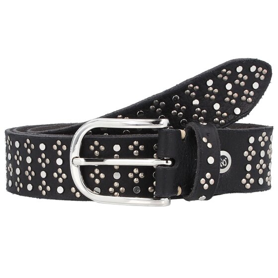 b.belt Cinturón de cuero con tachuelas