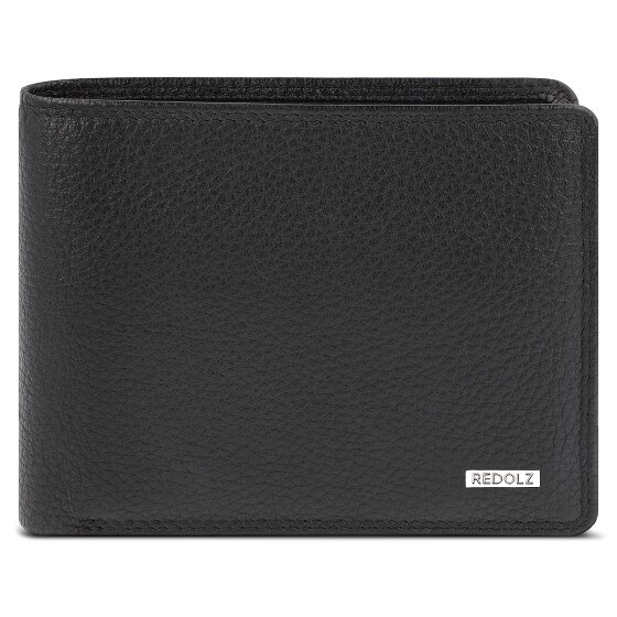 Redolz Cartera Essentials QF de cuero RFID 11,5 cm