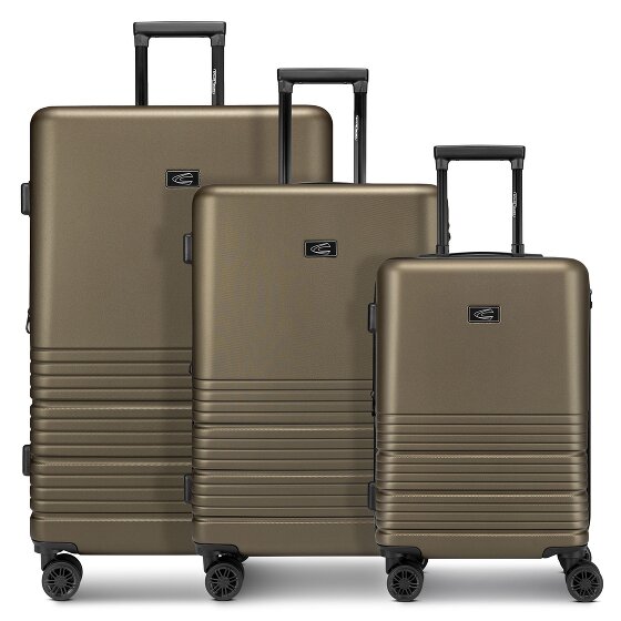 camel active Hanoi 4 ruedas Set de maletas 3 piezas Con fuelle expandible
