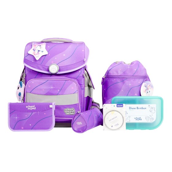 School-Mood Timeless Pro Juego de mochilas escolares 7 piezas