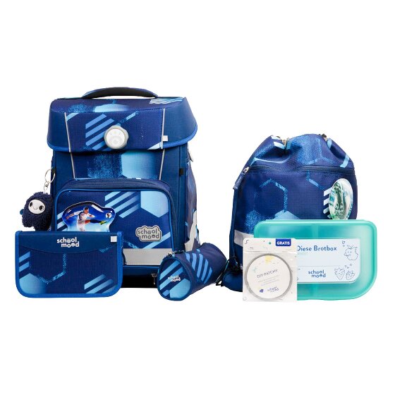 School-Mood Champion Maxx Pro Mila Juego de mochilas escolares 7 piezas