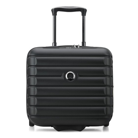 Delsey Paris Trolley de negocios Shadow 5.0 de 4 ruedas Compartimento para portátil de 38 cm con pliegue de expansión