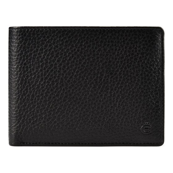 Esquire Texas Cartera Bloqueo RFID Piel natural 9 cm