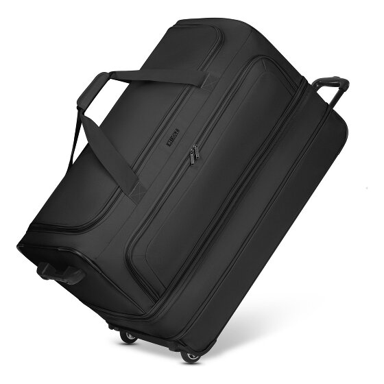 Redolz Bolsa de viaje Duffle Essentials de 2 ruedas 80 cm XL con pliegue elástico de tamaño especial