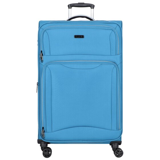 d&n Travel Line 9204 4 ruedas Carrito L 76 cm con pliegue de expansión
