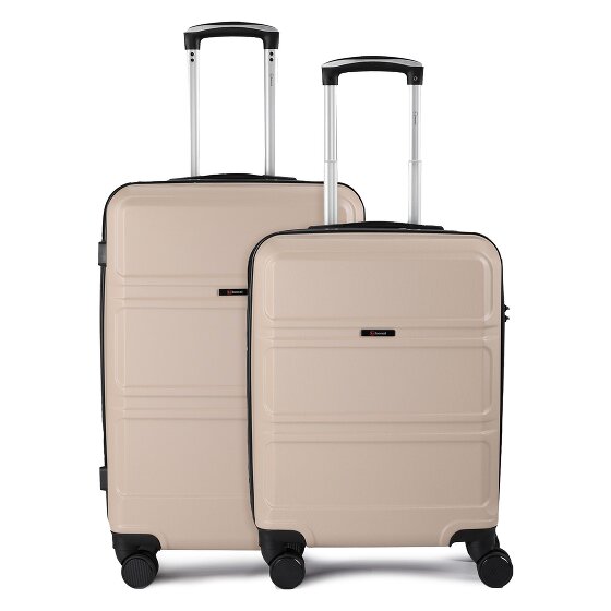 Benzi 5739 4 ruedas Juego de maletas 2 piezas