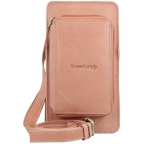 Greenland Nature Nature Bolsa suave para móvil Cartera cuero 11 cm