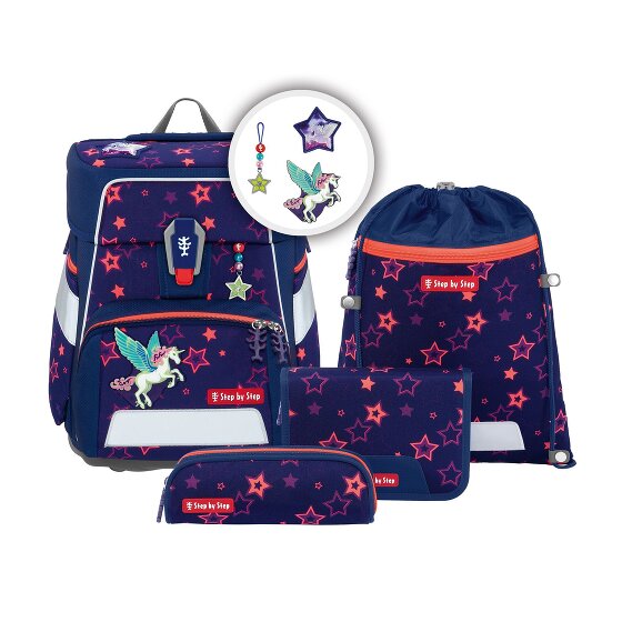 Step by Step Space Shine Juego de mochilas escolares 5 piezas