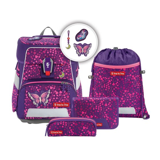 Step by Step Space Shine Juego de mochilas escolares 5 piezas