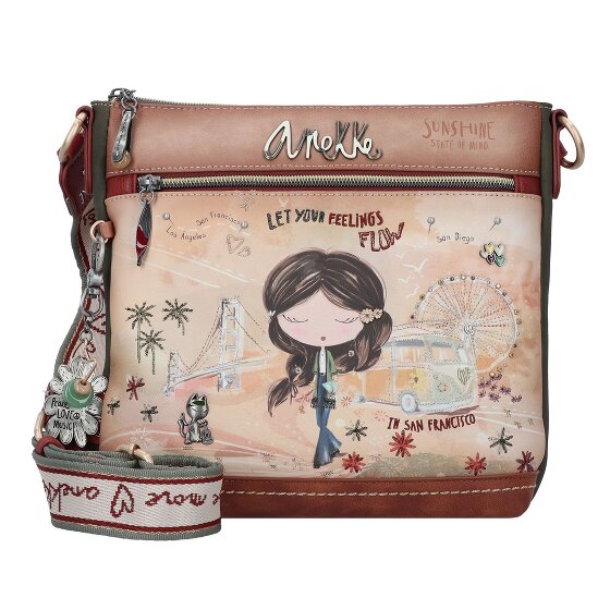 Anekke Peace & Love Bolsa de hombro 26 cm