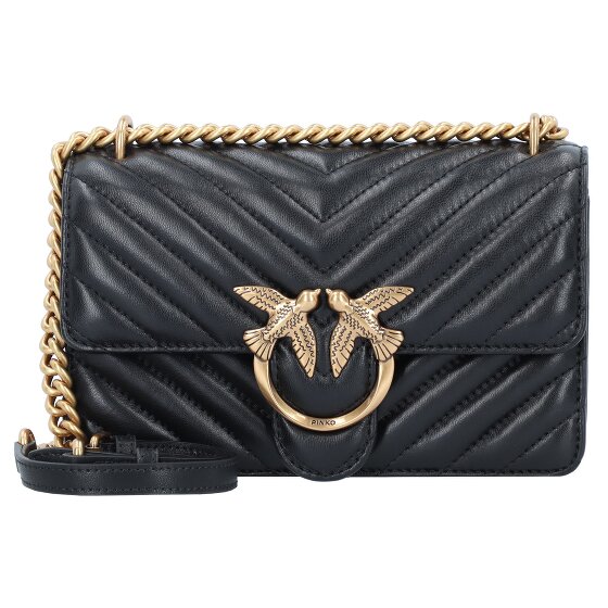 PINKO Love One Bolsa de hombro Piel 21 cm