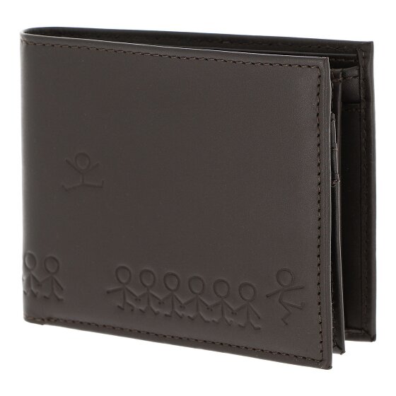 oxmox Leather Cartera Bloqueo RFID Piel natural 10 cm
