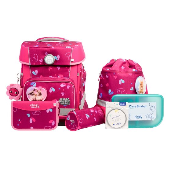 School-Mood Champion Maxx Pro Mila Juego de mochilas escolares 7 piezas