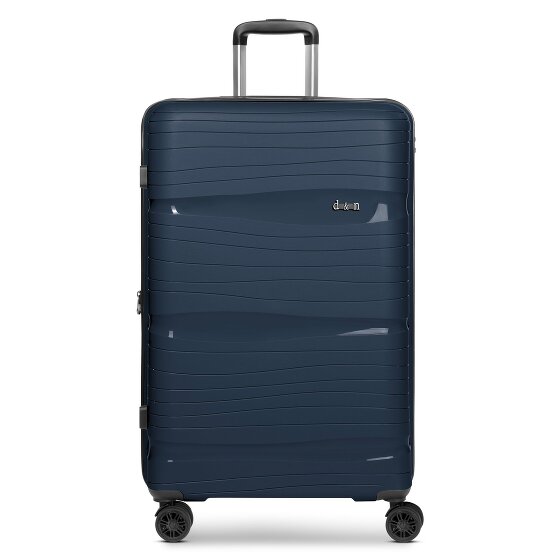 d&n Travel Line 4300-Plus 4 ruedas Carrito L 76 cm con pliegue de expansión