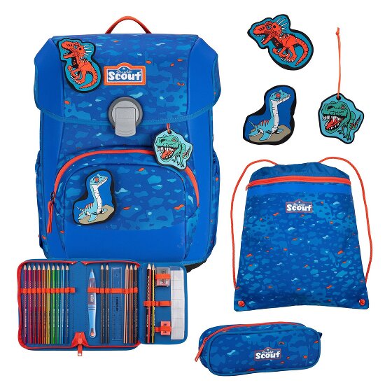Scout Neo Exklusiv Superflash Juego de mochilas escolares 4 piezas