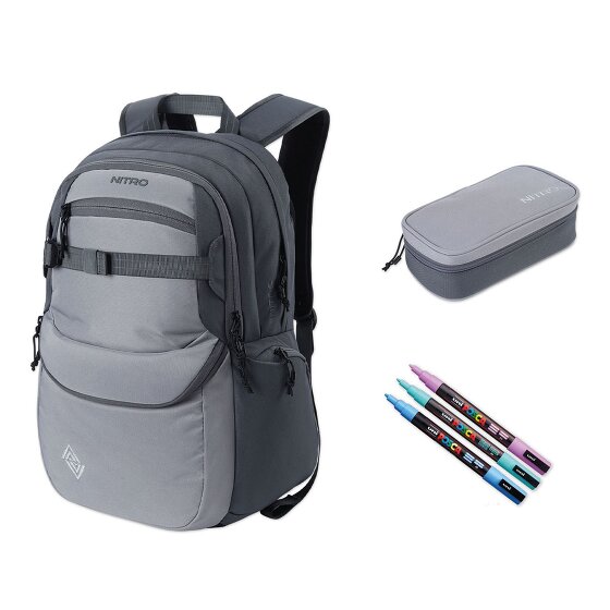 NITRO Future Hero Juego de mochilas escolares 3 piezas