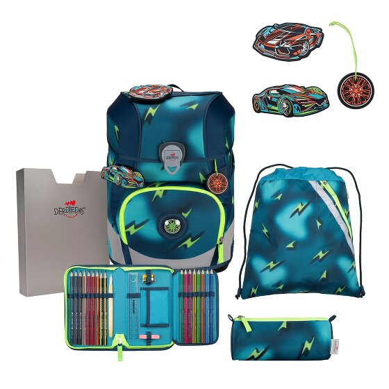 DerDieDas ErgoFlex Tiny Juego de mochilas escolares 6 piezas