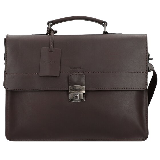 Burkely Maletín Vintage Dean Piel 38 cm