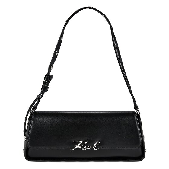 Karl Lagerfeld Signature Bolsa de hombro Piel natural 32 cm