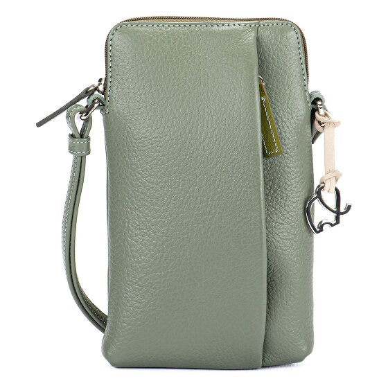 Mywalit Funda para teléfono móvil de cuero de 12 cm