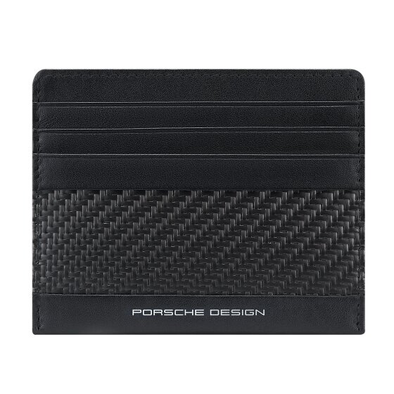 Porsche Design Funda para tarjetas de crédito de carbono de cuero RFID de 10 cm