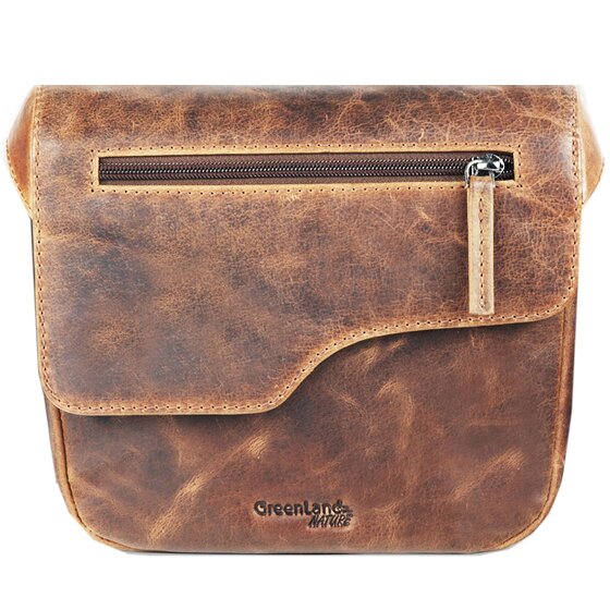 Greenland Nature Montana Bolso de hombro de cuero 21 cm