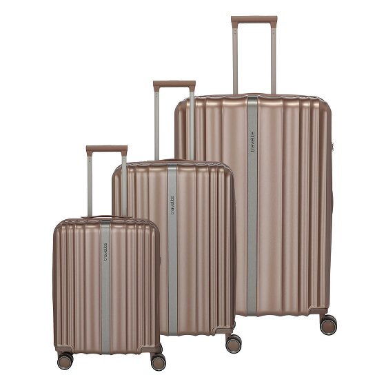 Travelite Paros 4 ruedas Juego de maletas 3 piezas