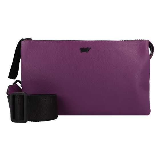 Braun Büffel Capri Bolsa de hombro Protección RFID Piel 23 cm