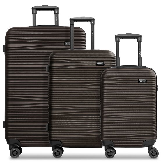 Redolz Essentials 16 3-SET 4 ruedas Set de maletas 3 piezas