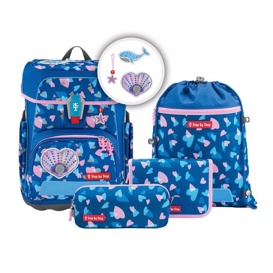 Step by Step Cloud Reflect Juego de mochilas escolares 5 piezas